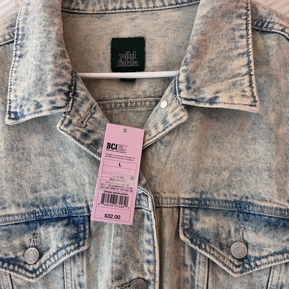wild fable Jackets & Blazers - Wild Fable NWT acid wash Jean jacket